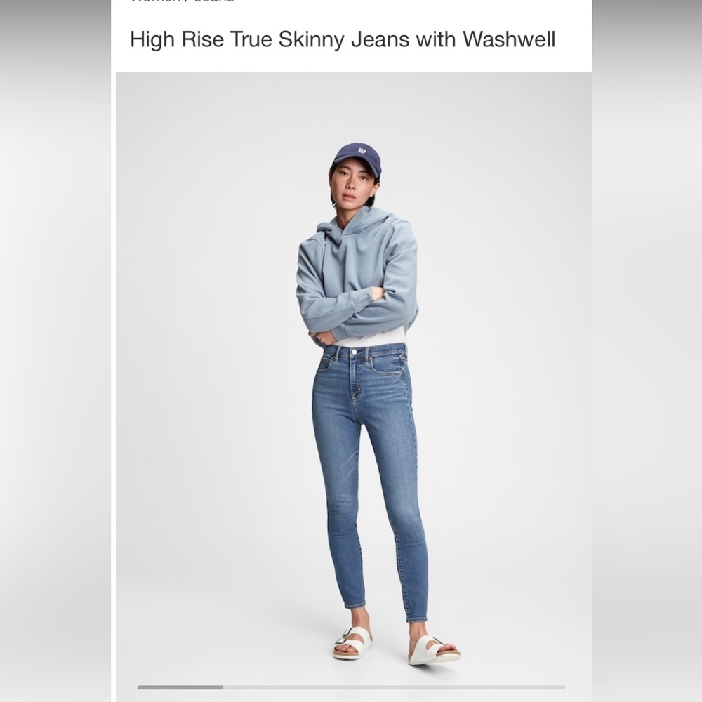 Gap True Skinny High Rise Jeans